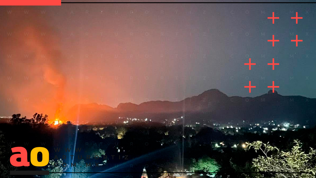 SE INCENDIA HOTEL EN TEPOZTLÁN