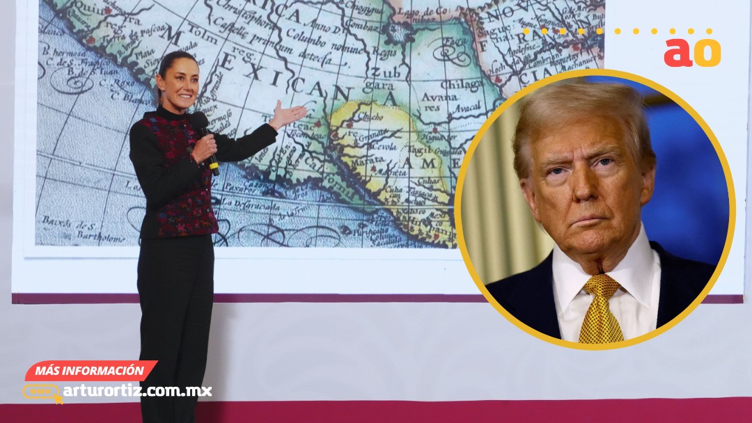 SHEINBAUM RESPONDE A TRUMP: EL GOLFO DE MÉXICO ES UN REFERENTE HISTÓRICO