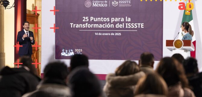 PRESENTAN PLAN INTEGRAL PARA LA TRANSFORMACIÓN DEL ISSSTE