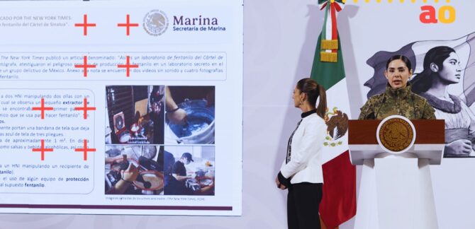 MÉXICO RESPONDE SOBRE REPORTAJE DEL FENTANILO: TIENEN “IMAGINACIÓN EXAGERADA”