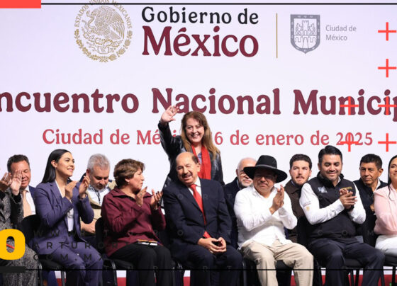 Margarita González Saravia respalda llamado de unidad en el Encuentro Nacional Municipal.