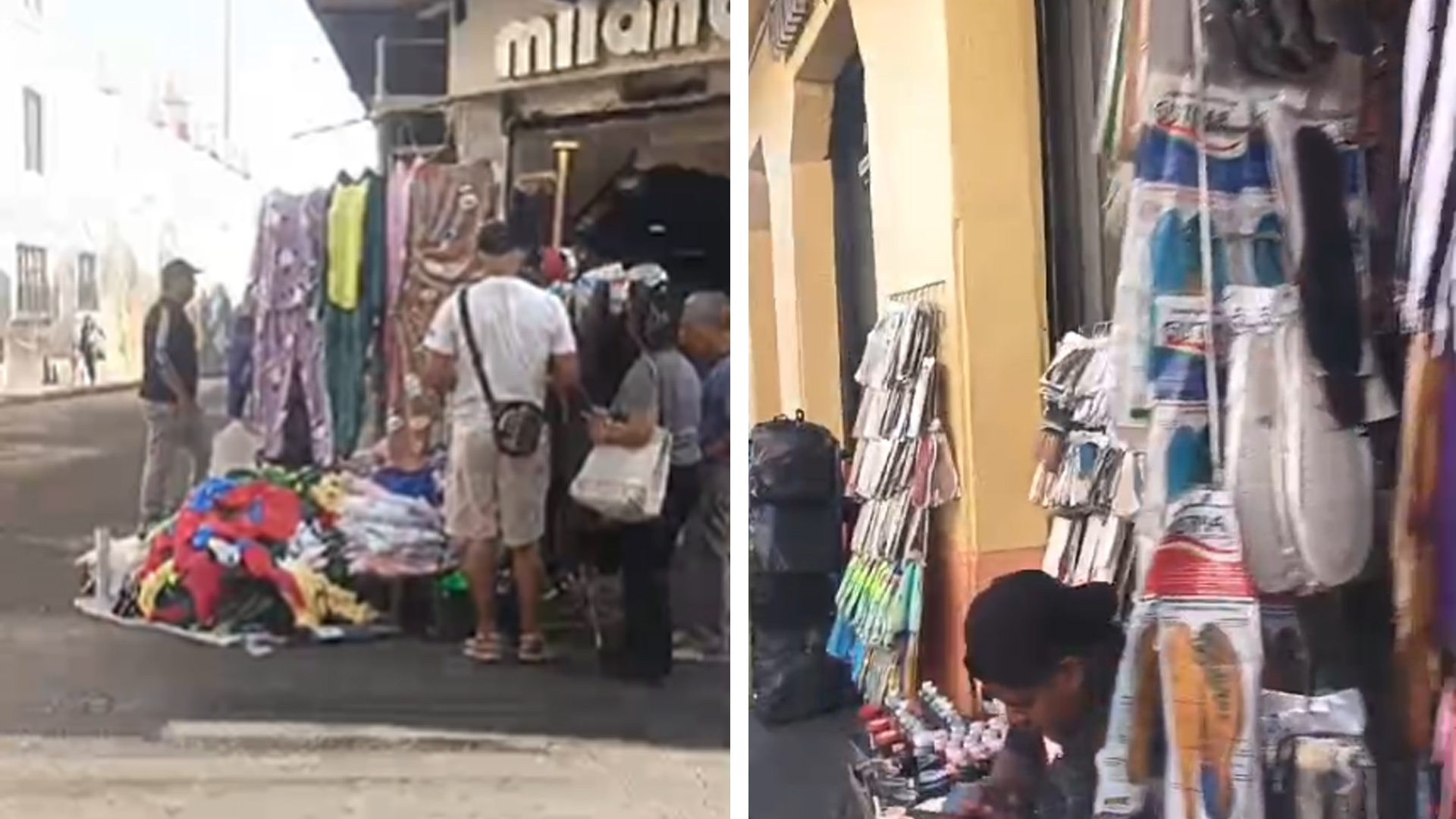 VENDEDORES AMBULANTES INVADEN CALLE DE GUTENBERG EN EL CENTRO DE CUERNAVACA