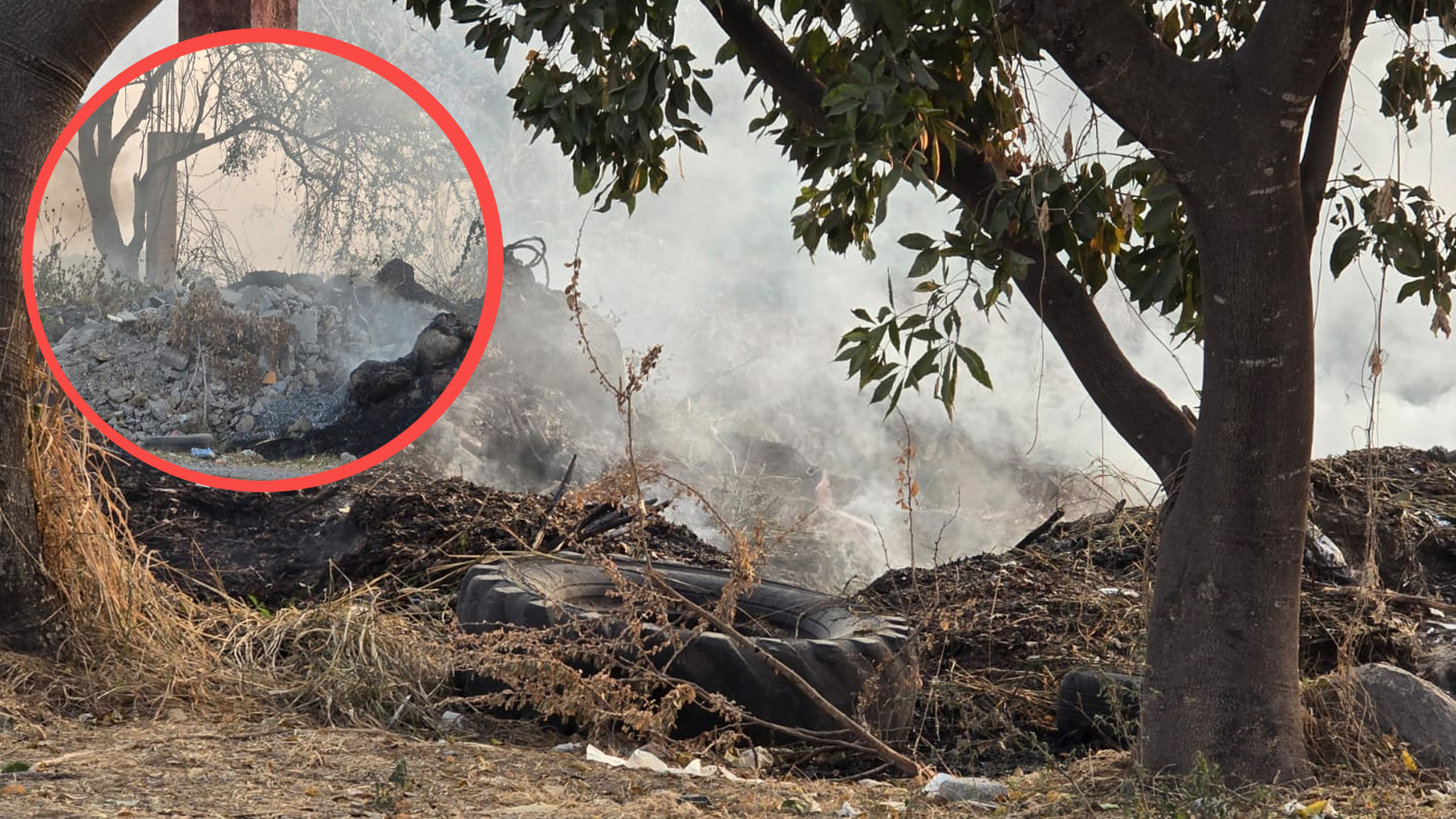 LLAMAN BOMBEROS Y PC CUAUTLA A NO DEJAR BASURA EN TERRENOS BALDÍOS