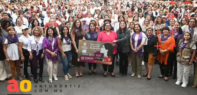 Gobierno de Morelos lanza el programa "Corazón de Mujer" en apoyo a mujeres de 55 a 59 años