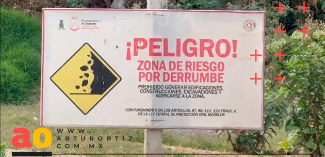 Derrumbe Jardín Juárez Jiutepec