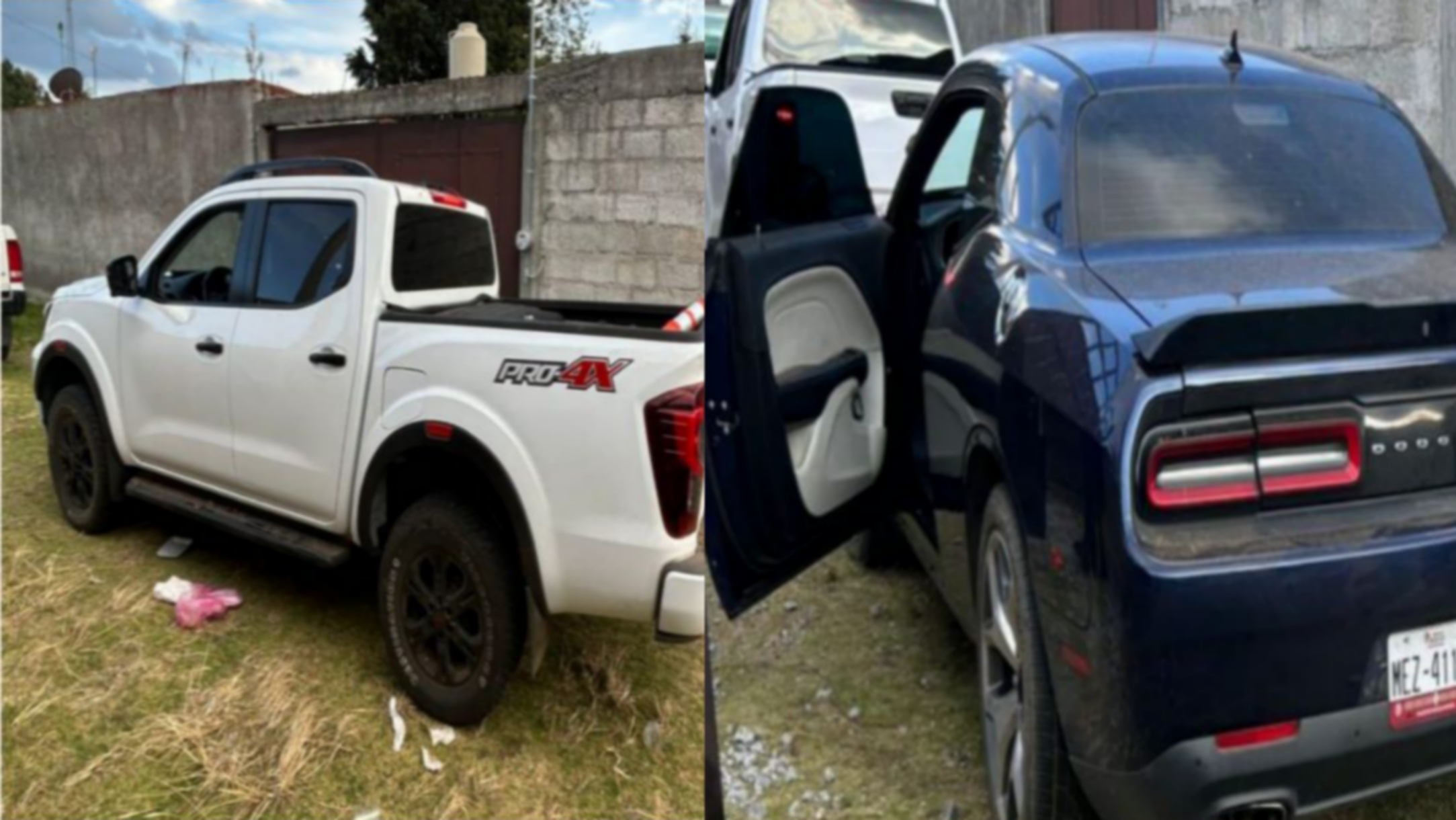 ASEGURAN VEHÍCULOS USADOS COMO PATRULLAS FALSAS EN HUITZILAC