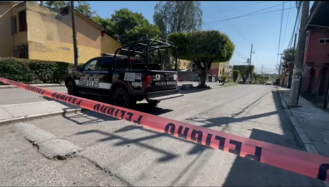 ULTIMAN A UN HOMBRE A BALAZOS EN LA COLONIA CAMPESTRE DE JIUTEPEC