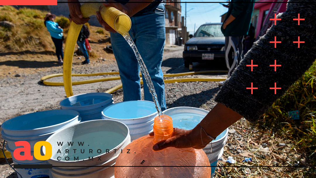 20 COLONIAS DE CUERNAVACA SUFRIRÁN DE AGUA POTABLE EN TEMPORADA DE ESTIAJE 2025