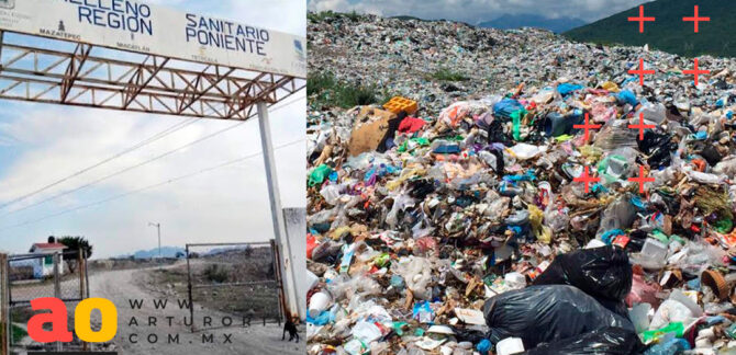 El relleno sanitario de Mazatepec está por saturarse.
