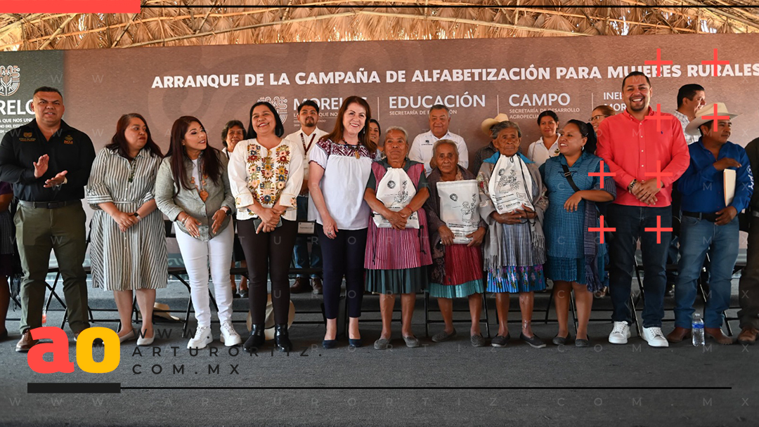 GOBERNADORA INICIA CAMPAÑA DE ALFABETIZACIÓN PARA MUJERES RURALES