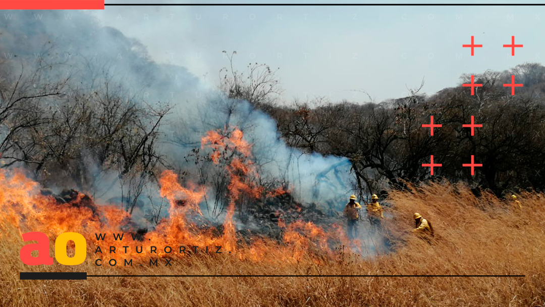 MORELOS ENFRENTA TRES INCENDIOS FORESTALES ACTIVOS