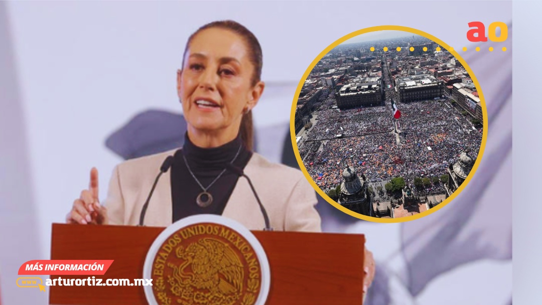 SHEINBAUM RECHAZA ACARREO EN EL EVENTO DEL ZÓCALO: “LA GENTE ES CONSCIENTE Y LIBRE”