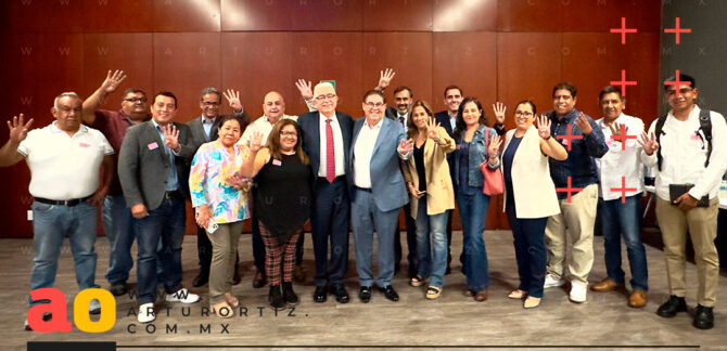 Víctor Mercado reunión lideres de Morelos