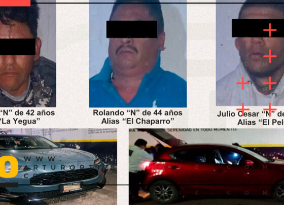 Banda de robo de autos Morelos