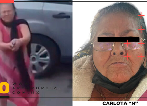 Detienen a Carlota mujer tercera edad que mató a dos hombres en Chalco.