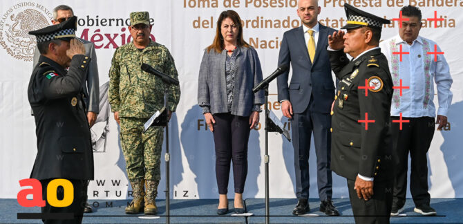Nuevo coordinador estatal de la Guardia Nacional en Morelos.