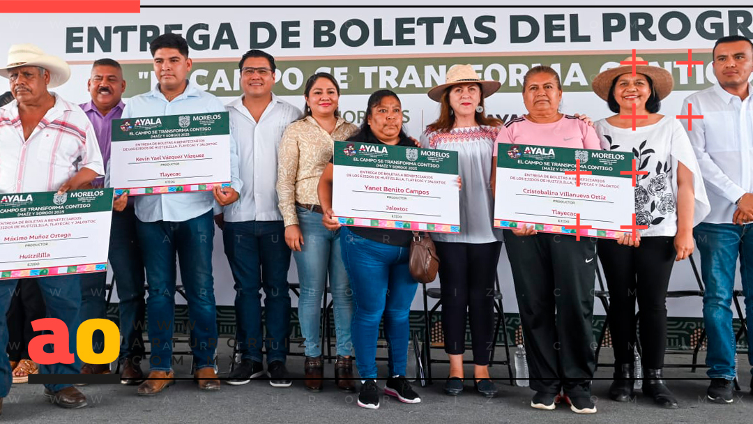 GOBERNADORA REAFIRMA SU APOYO A PRODUCTORES DEL CAMPO MORELENSE