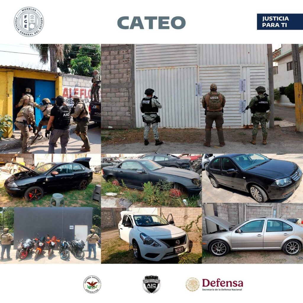 Detienen a seis presuntos miembros del grupo criminal “Los Mayas”