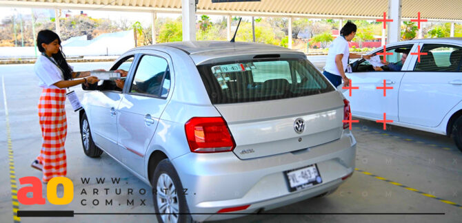 Canje de placas en Morelos