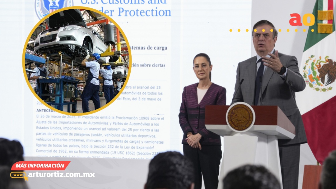 MÉXICO LOGRA EXENCIÓN DE ARANCELES A AUTOPARTES EXPORTADAS A EE.UU., CELEBRA SHEINBAUM