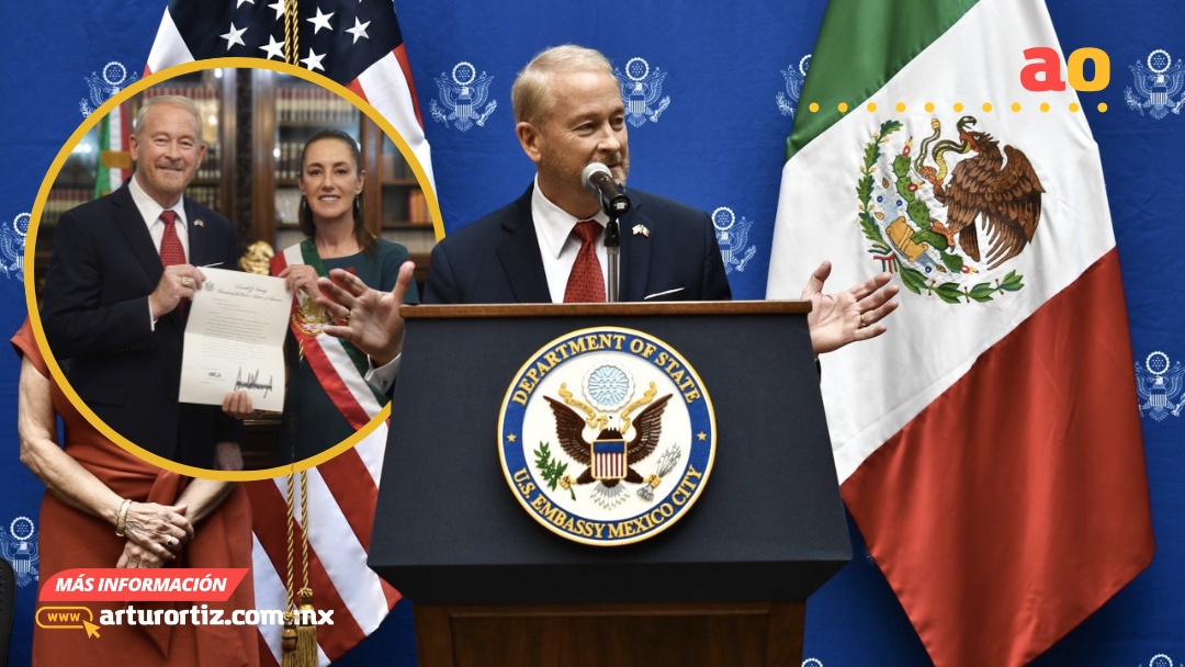 SHEINBAUM RECIBE A RONALD JOHNSON, NUEVO EMBAJADOR DE EU QUE SUGIRIÓ ACCIÓN MILITAR CONTRA CÁRTELES