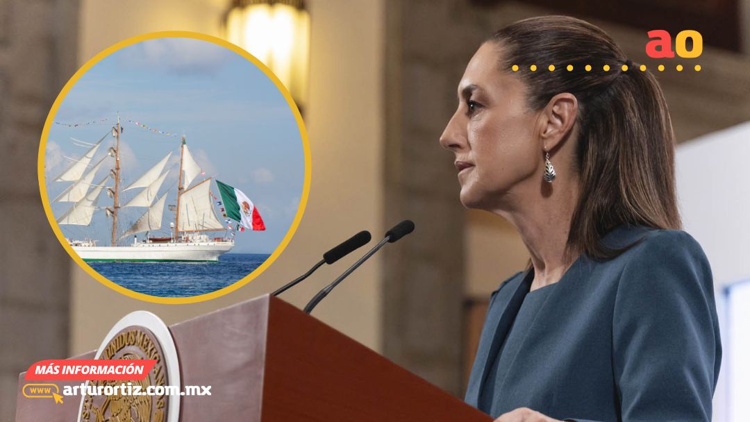“ES MEZQUINDAD”: SHEINBAUM DEFIENDE A LA MARINA TRAS CRÍTICAS POR ACCIDENTE DEL BUQUE CUAUHTÉMOC