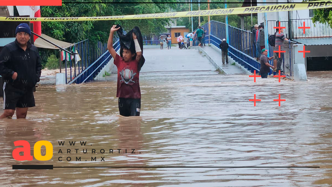 14 MUNICIPIOS DE MORELOS CON RIESGOS DE INUNDACIÓN POR LLUVIAS