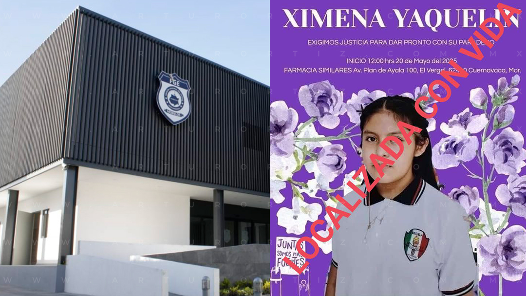 XIMENA YAQUELIN DESAPARECIÓ POR VOLUNTAD PROPIA: FISCALÍA DE MORELOS