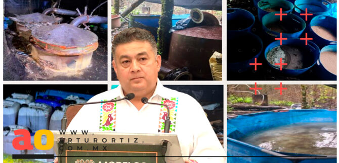 Desmantelan narcolaboratorio en Huitzilac tres personas detenidas