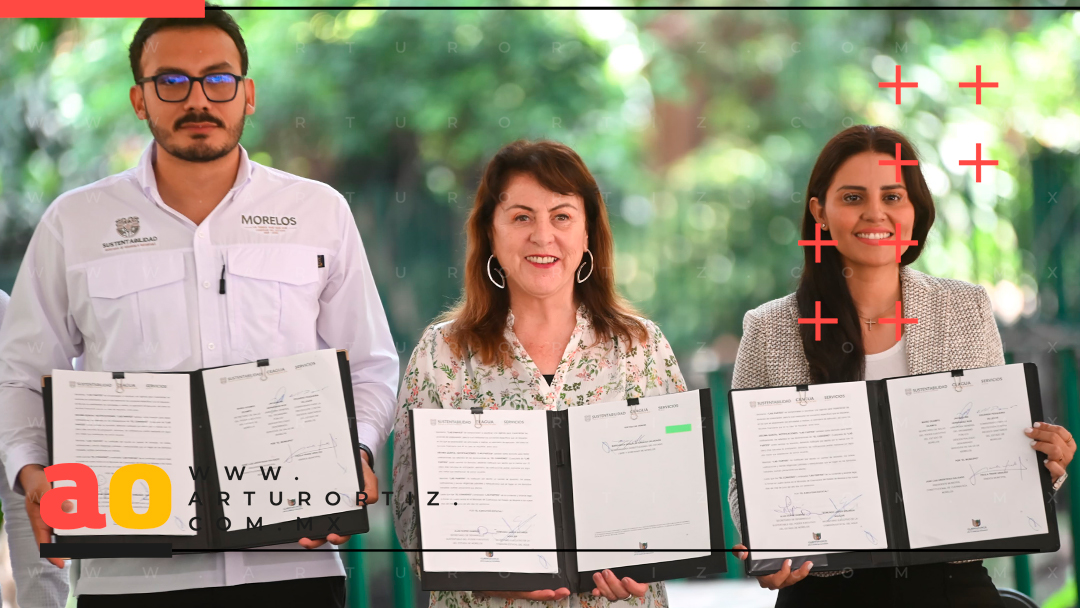 GOBERNADORA FIRMA CONVENIO PARA EL SANEAMIENTO DE BARRANCAS DE CUERNAVACA