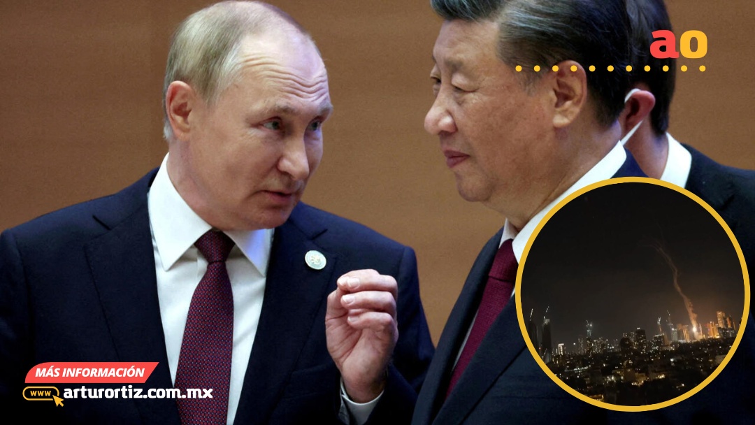 RUSIA Y CHINA PIDEN DIÁLOGO ANTE LA ESCALADA ENTRE IRÁN E ISRAEL; PUTIN OFRECE MEDIAR