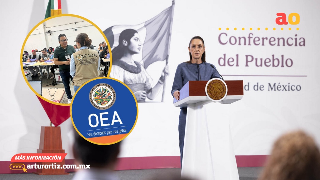 SHEINBAUM DESCARTA QUE MÉXICO ABANDONE LA OEA PESE A CRÍTICAS A ELECCIÓN JUDICIAL