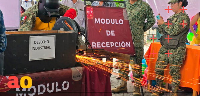 Programa desarme en Cuautla