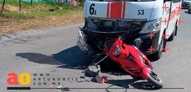 Accidentes de motocicleta en Xoxocotla
