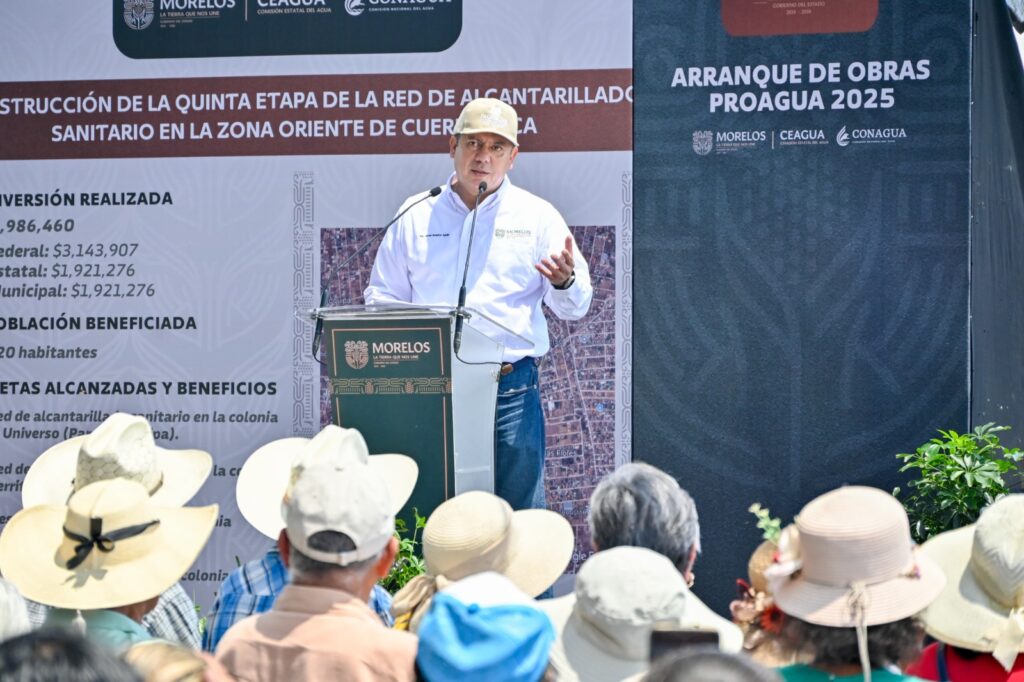 Gobierno estatal, Conagua y Ayuntamiento financian obra para la colonia Primavera Tepeyac