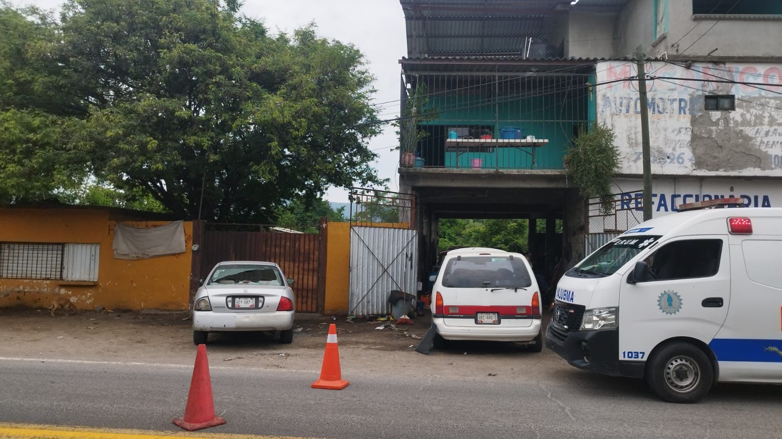 ULTIMAN A TIROS A UN HOMBRE EN SU TALLER MECÁNICO EN COATLÁN DEL RÍO