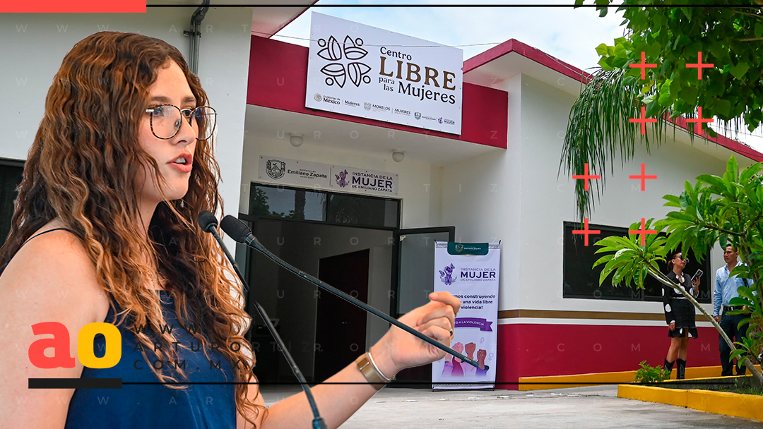 INAUGURAN EN EMILIANO ZAPATA EL TERCER CENTRO LIBRE PARA LAS MUJERES EN MORELOS