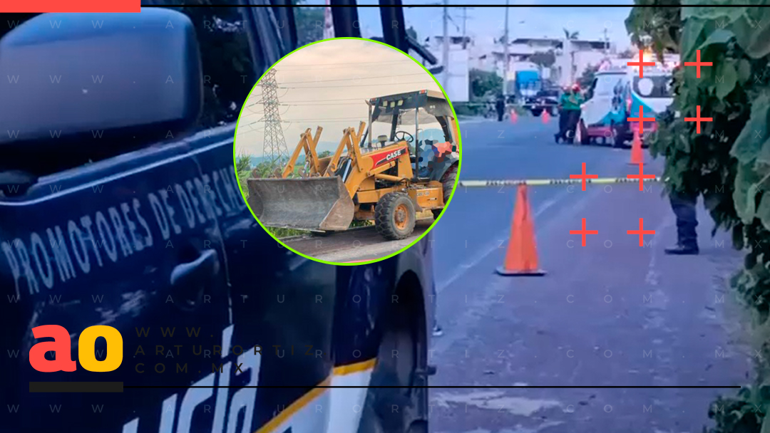 MATAN A OPERADOR DE RETROEXCAVADORA EN XOCHITEPEC