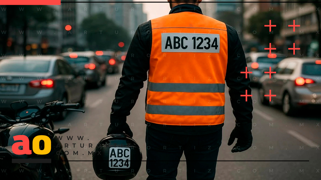 RESPALDA ALCALDE DE CUERNAVACA USO OBLIGATORIO DE CHALECO Y CASCO CON NÚMERO DE PLACA EN MOTOCICLISTAS