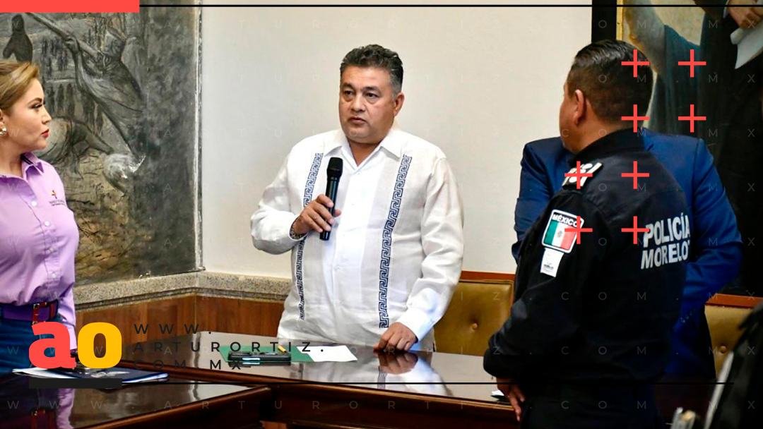 NOMBRA GOBERNADORA MARGARITA GONZÁLEZ SARAVIA A JOSÉ LUIS BUCIO QUIROZ COMO TITULAR DE LA SSPC MORELOS