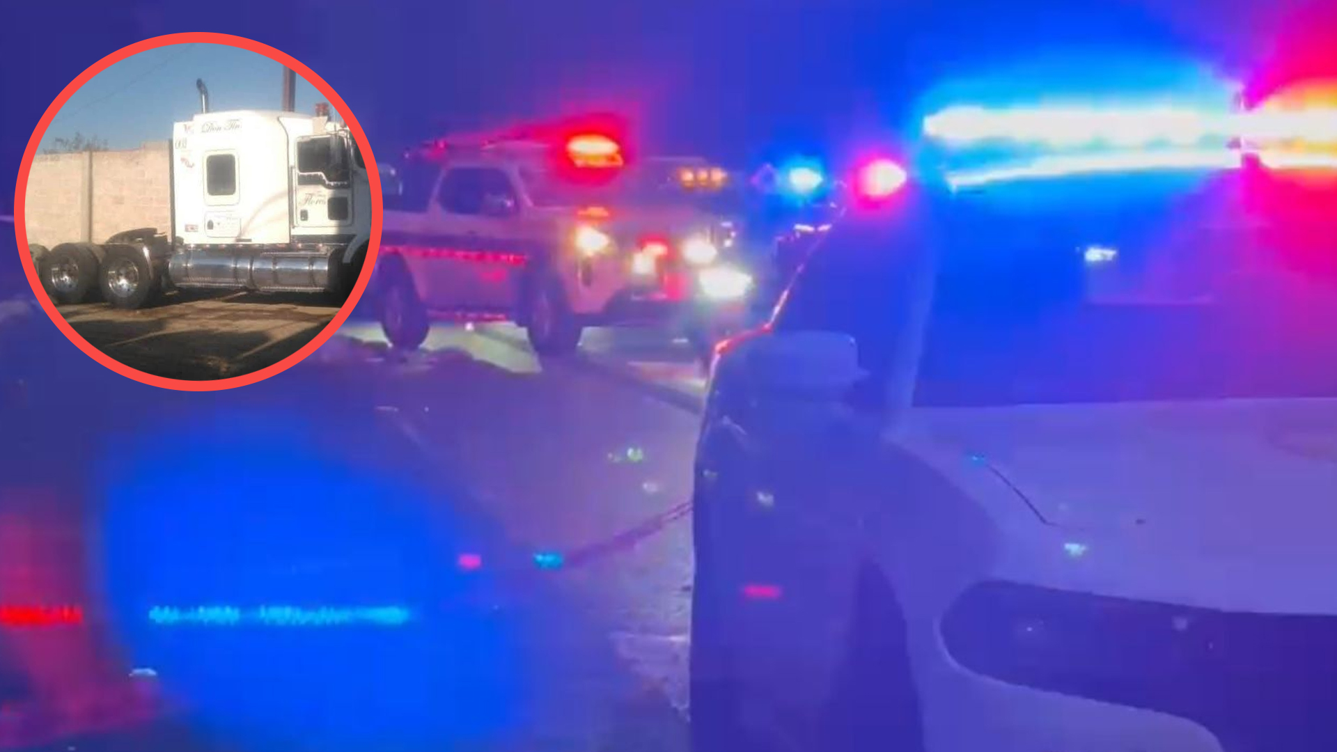ENCUENTRAN SIN VIDA A CONDUCTOR DE UN TRÁILER EN LA ORILLA DE LA AUTOPISTA CUERNAVACA-MÉXICO
