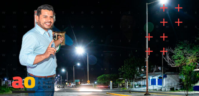 Xochitepec luminarias Carretera Cuernavaca–Taxco