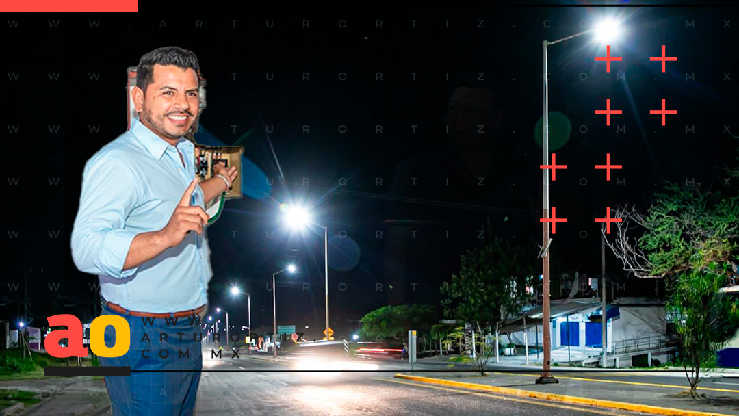 XOCHITEPEC ENCIENDE 66 LUMINARIAS LED EN LA CARRETERA CUERNAVACA–TAXCO