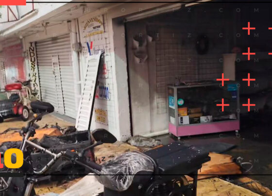 incendio en negocio en Cuautla batería de litio