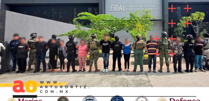 Cateos en Temoac deja once detenidos Morelos