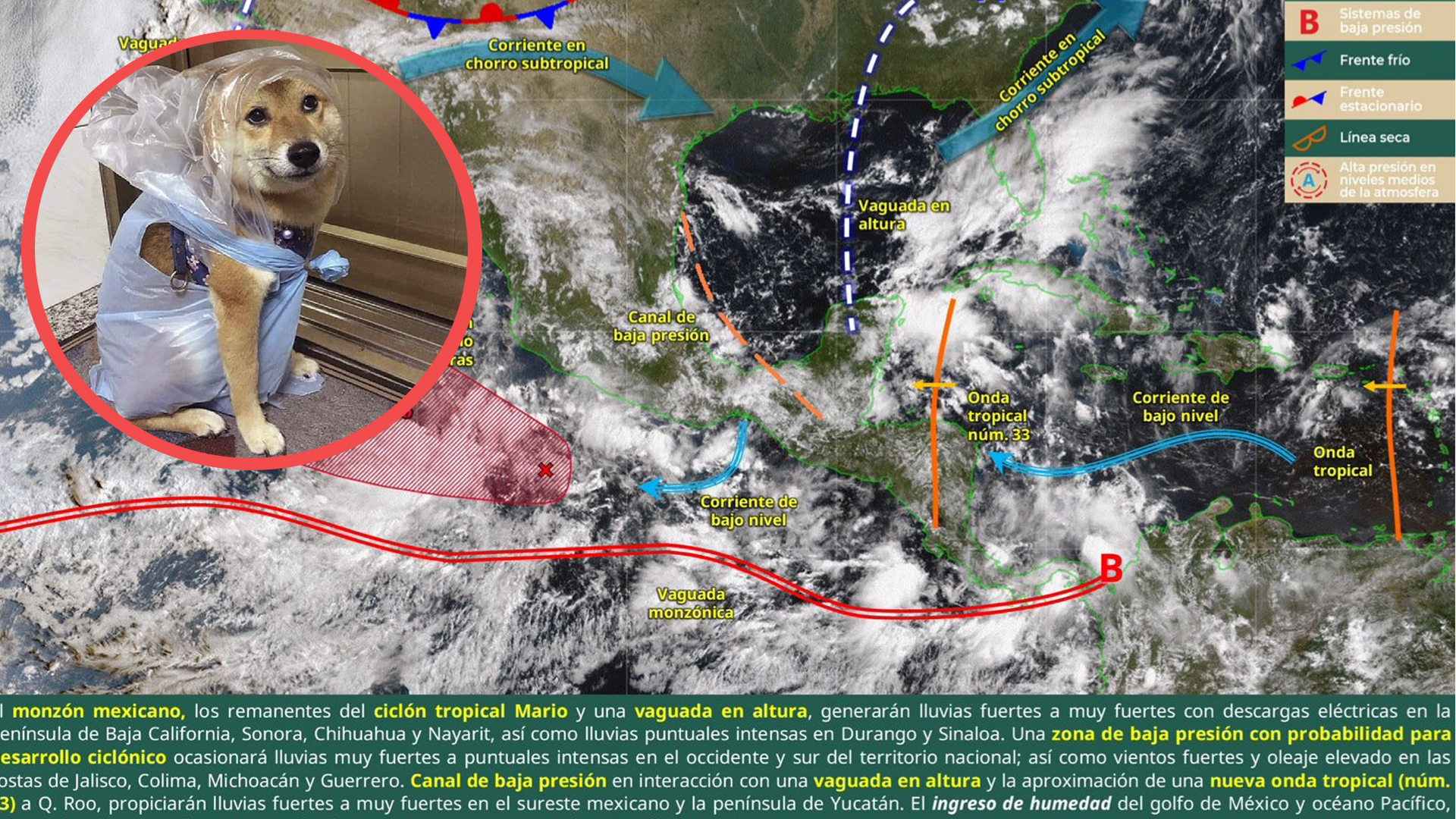 SE VIENEN FUERTES LLUVIAS PARA EL ESTADO DE MORELOS