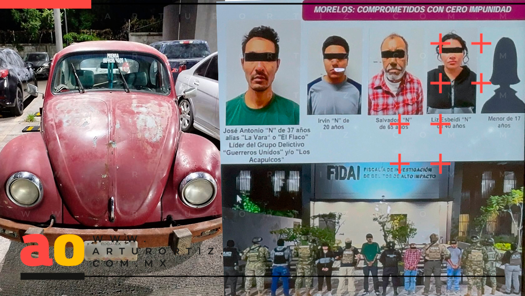 LA VARA USABA UN VOCHO PARA COMETER DELITOS EN CUAUTLA