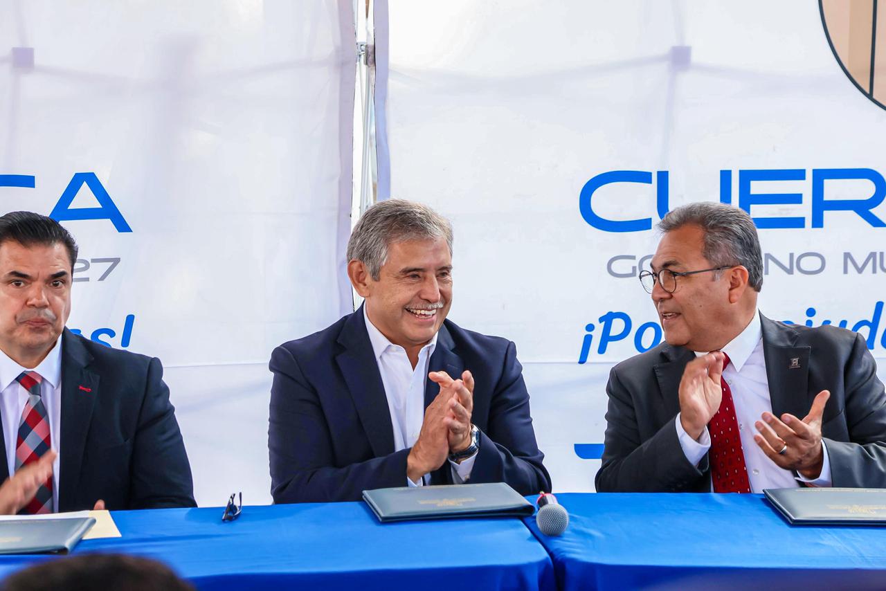 CUERNAVACA Y UPEMOR FIRMAN CONVENIO PARA PROFESIONALIZAR AL PERSONAL MUNICIPAL