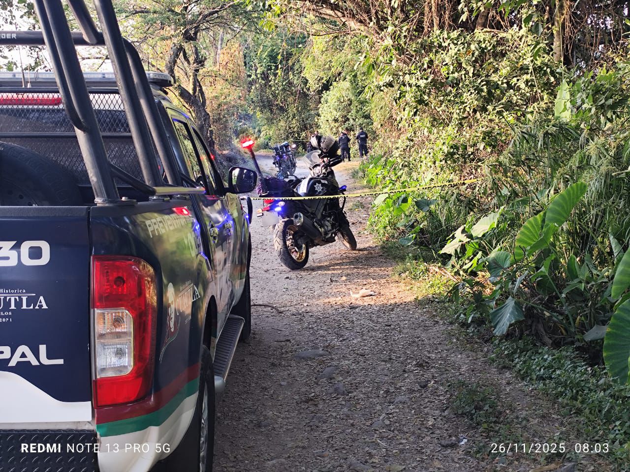 LOCALIZAN EL CUERPO SIN VIDA DE UN HOMBRE EN LA COMUNIDAD DE PUXTLA EN CUAUTLA