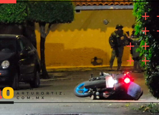 Matan motociclista Colonia Volcanes Cuernavaca